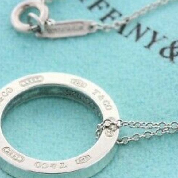 Tiffany & Co. 1837 Pendant Necklace! 16 inches Classic Statement Piece 💙 - Picture 4 of 5